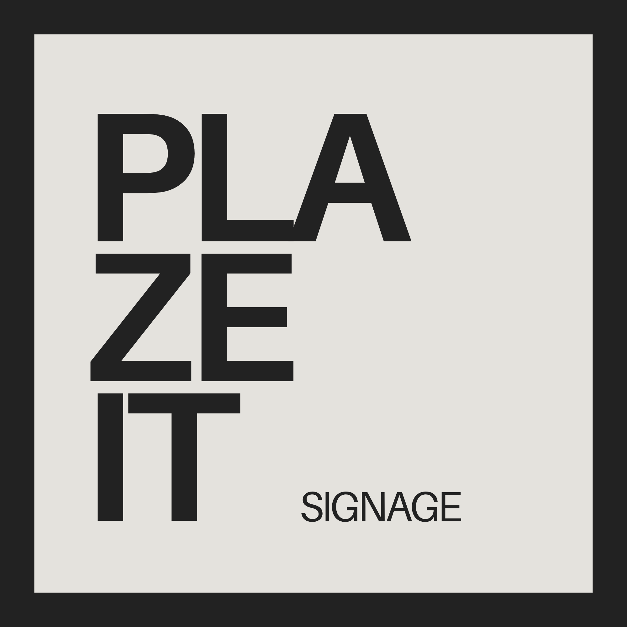 Plaze It Logo
